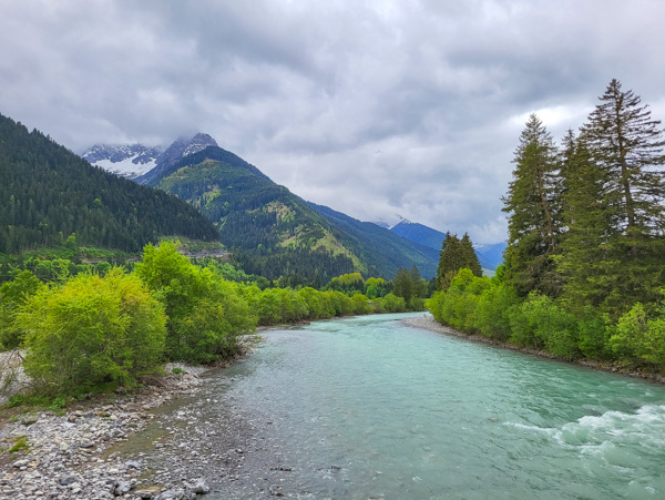 Hahntennjoch Passstraße, Tirol, Oostenrijk Hahntennjoch Passstraße, Tirol, Oostenrijk